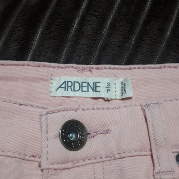 Ardene Size Small Pink Jean Short Shorts - Picture 4 of 6